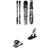 Line Skis Chronic 101 Skis + Marker Griffon 13 ID Ski Bindings