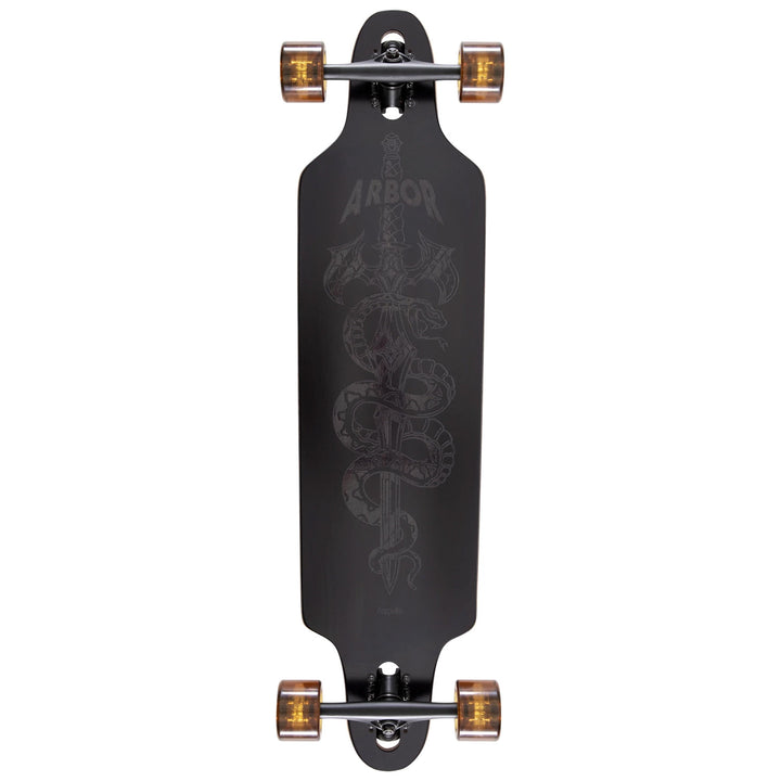 Arbor Journey Nightfall Zeppelin Longboard Complete