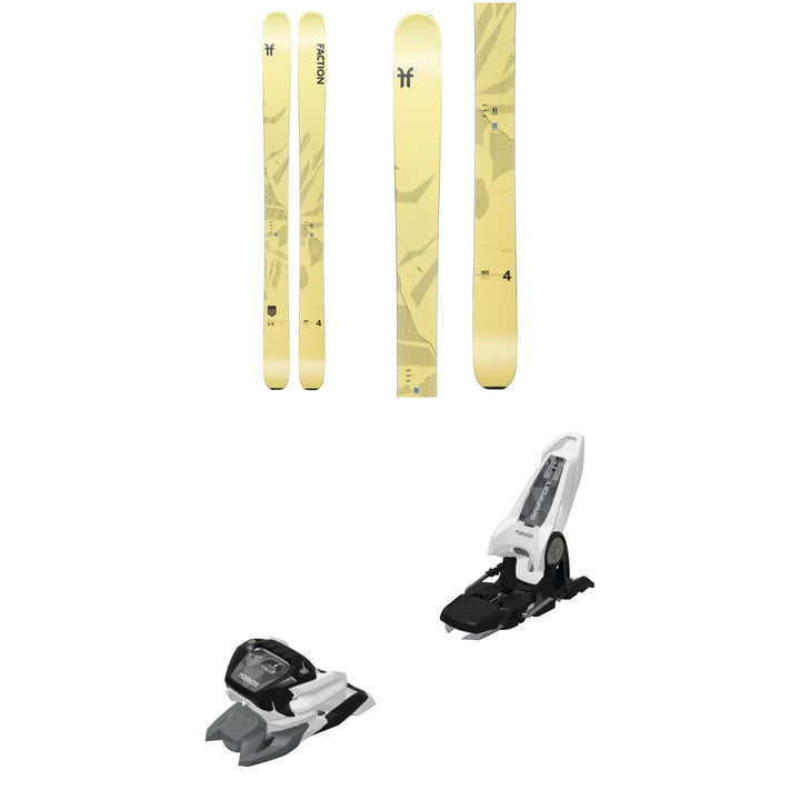 Faction Agent 4 Skis 2025 + Marker Griffon 13 ID Ski Bindings