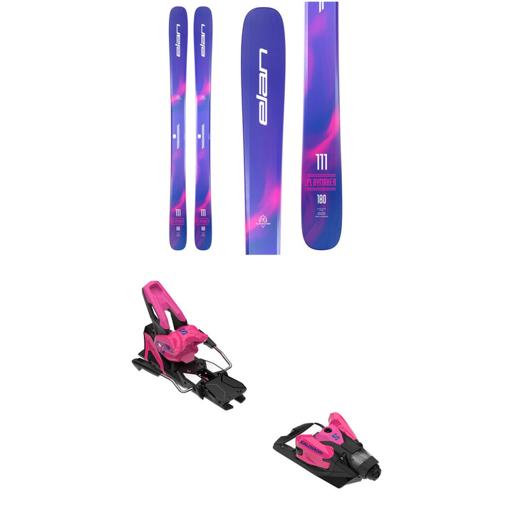 Elan Playmaker 111 Skis + Salomon Strive 14 MN Ski Bindings 2026