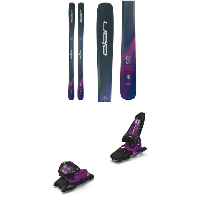 Elan Playmaker 91 Skis + Marker Griffon 13 ID Ski Bindings 2026