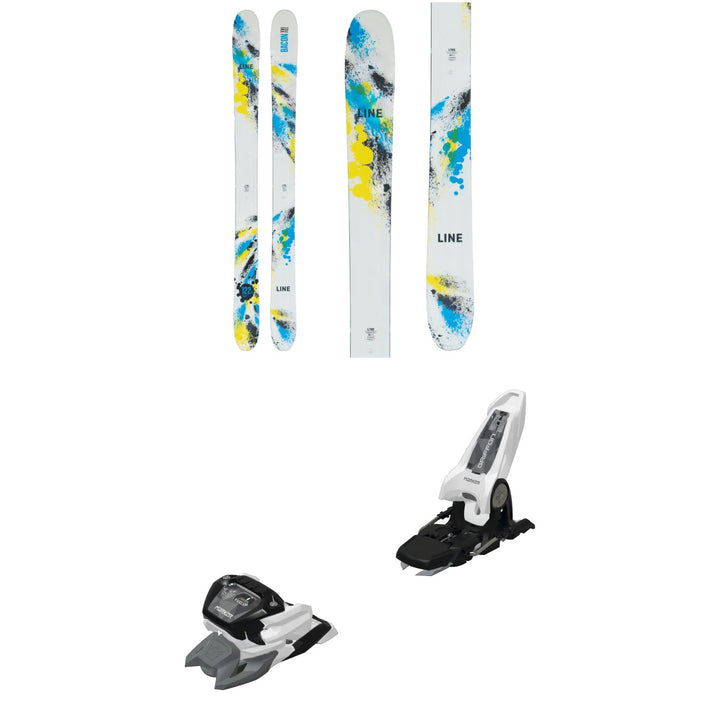 Line Skis Bacon 122 TWall Skis + Marker Griffon 13 ID Ski Bindings