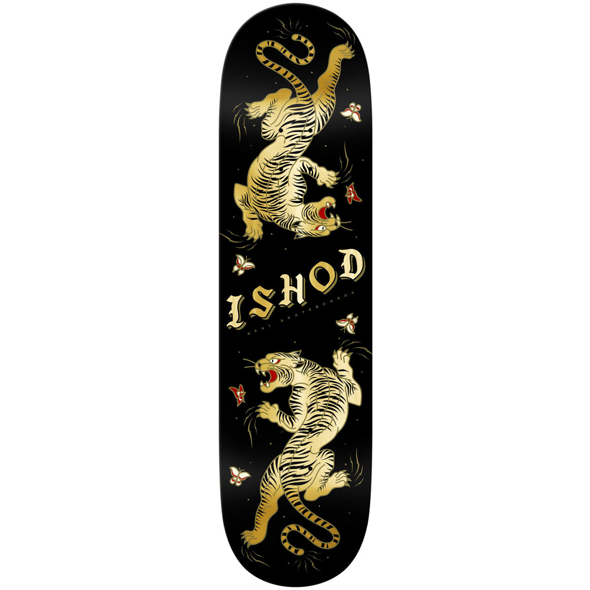 Real Ishod Cat Scratch Twin Tail DBX 8.5 Skateboard Deck