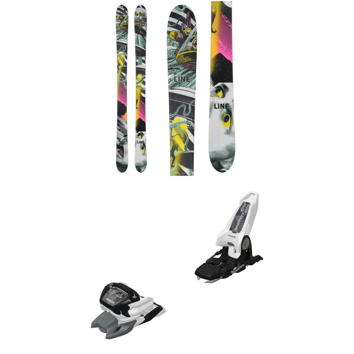 Line Skis Bacon 108 Skis 2025 + Marker Griffon 13 ID Ski Bindings