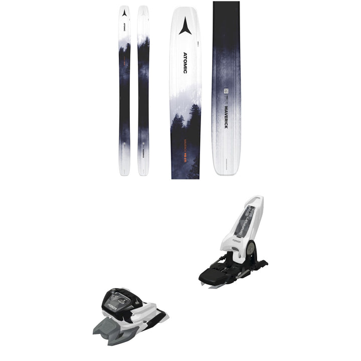 Atomic Maverick 115 CTI Skis 2025 + Marker Griffon 13 ID Ski Bindings