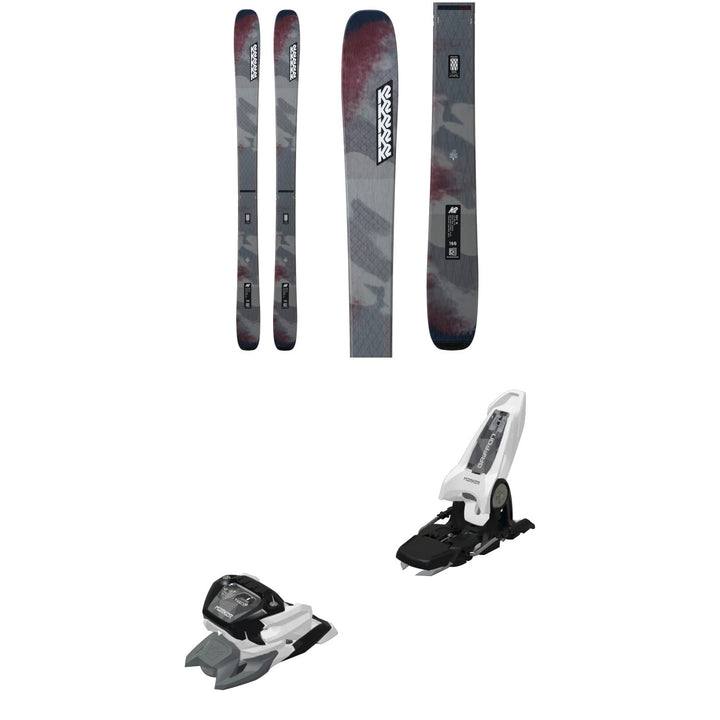 K2 Mindbender 96 C W Skis - Women's 2025 + Marker Griffon 13 ID Ski Bindings