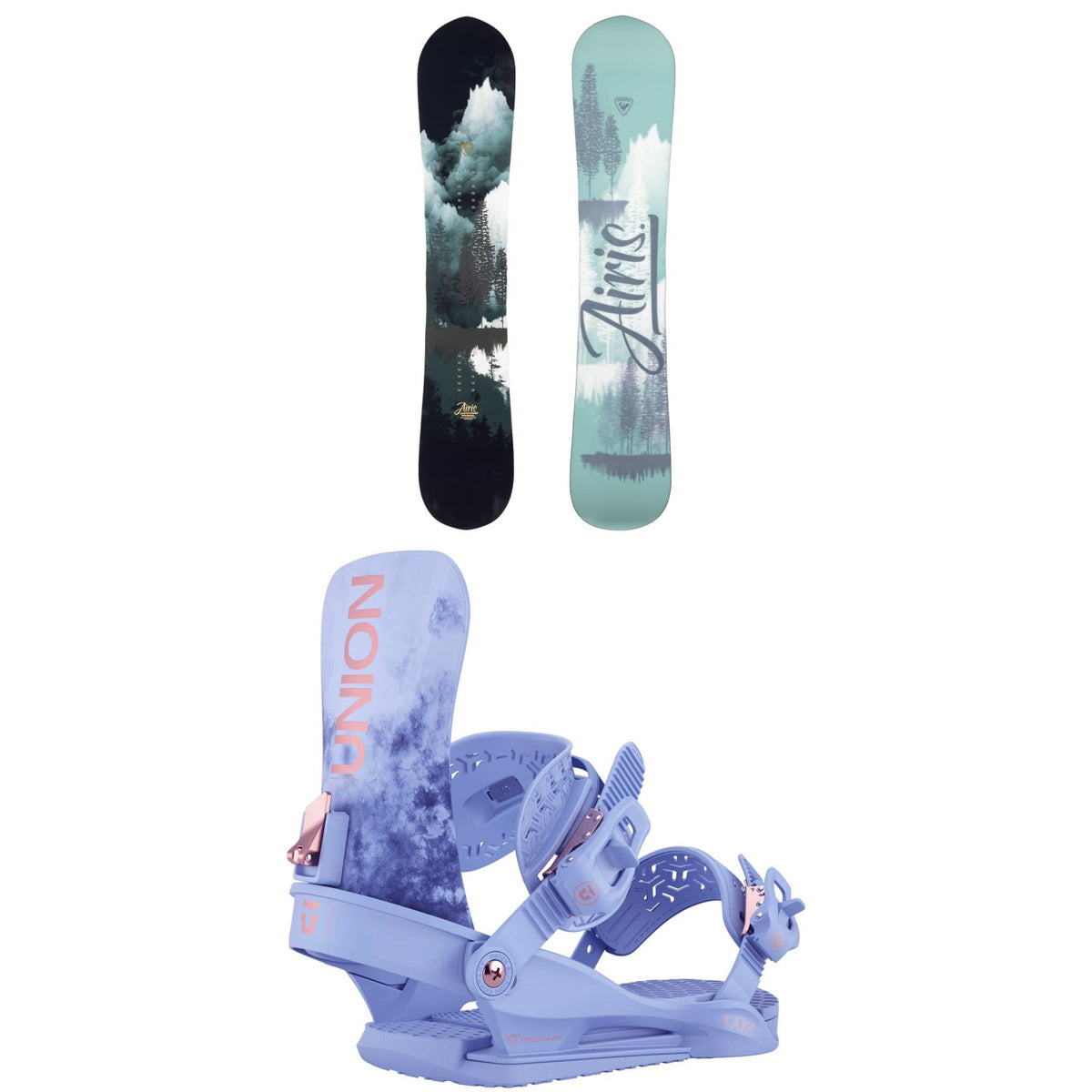 Rossignol Airis Snowboard + Union Juliet Snowboard Bindings - Women's 2026