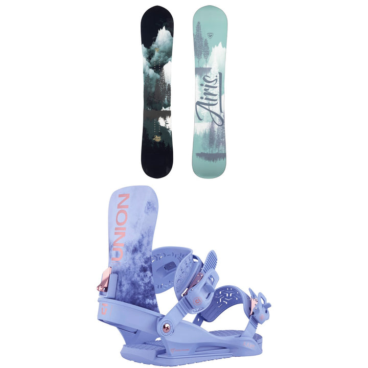 Rossignol Airis Snowboard + Union Juliet Snowboard Bindings - Women's 2026