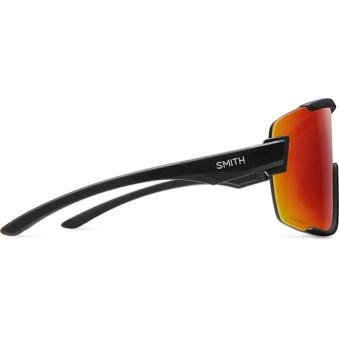 Smith Wildcat Sunglasses Matte Black/ChromaPop Red Mirror + Clear