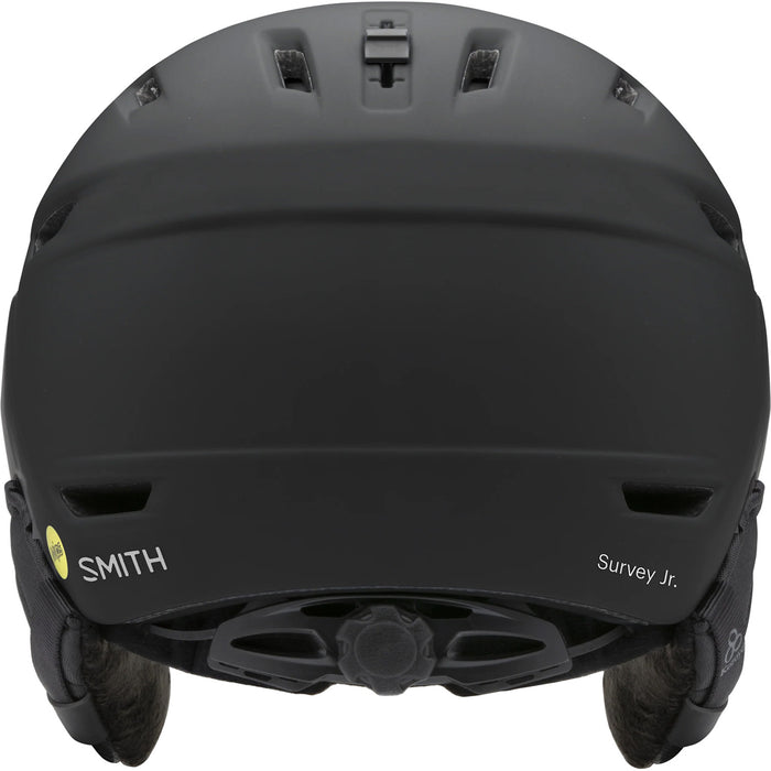 Smith Survey Jr. MIPS Helmet - Kids' Matte Black/Green Mirror