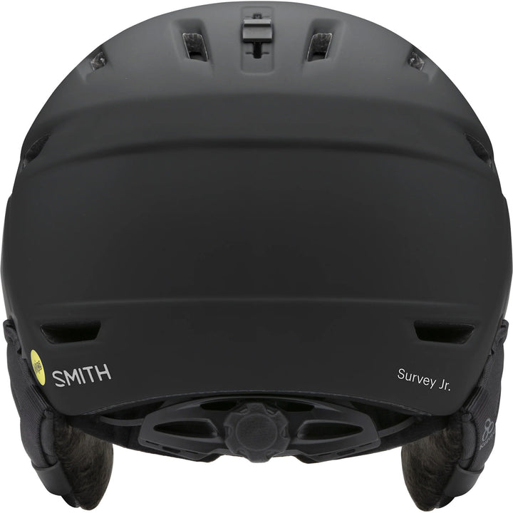 Smith Survey Jr. MIPS Helmet - Kids' Matte Black/Green Mirror
