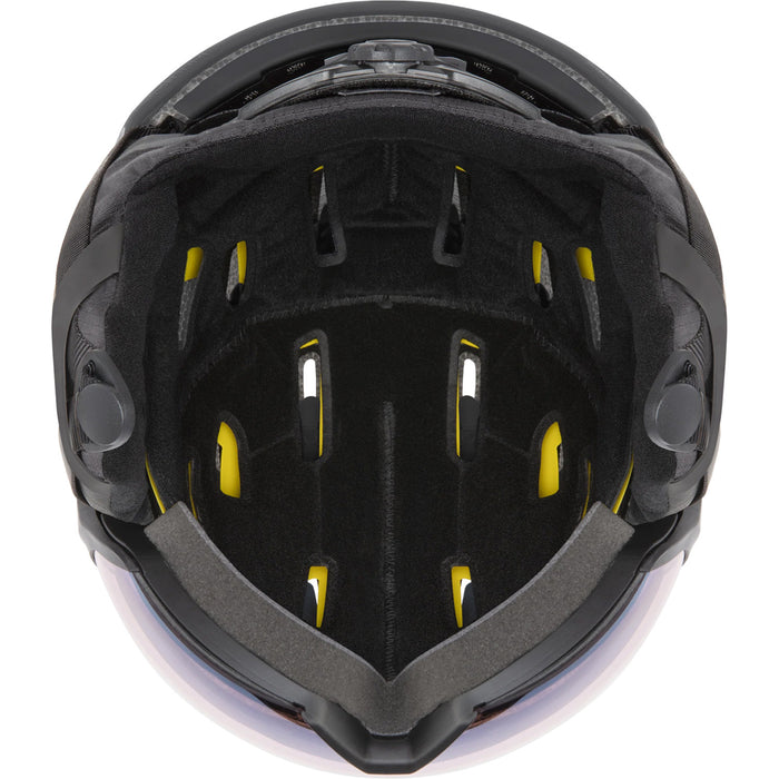 Smith Survey Jr. MIPS Helmet - Kids' Matte Black/Green Mirror