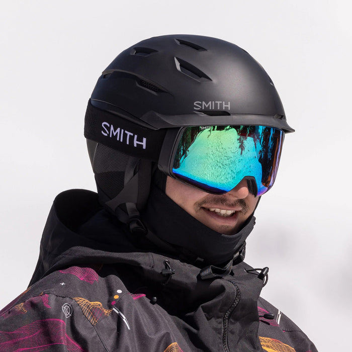 Smith Level MIPS Round Contour Fit Helmet Matte Black