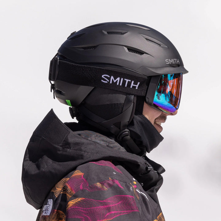 Smith Level MIPS Round Contour Fit Helmet Matte Black