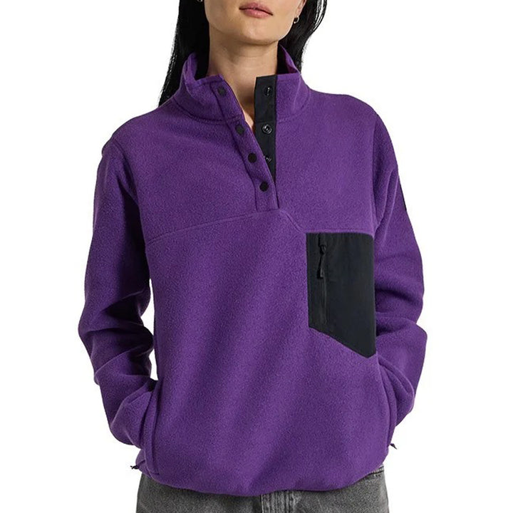 Burton Cinder Fleece Pullover - Women's Imperial Purple
