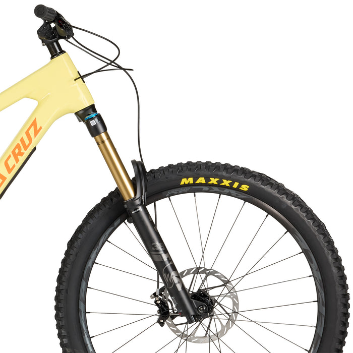 Santa Cruz Nomad 6 CC X0 AXS Complete Mountain Bike 2024 Gloss Marigold Yellow