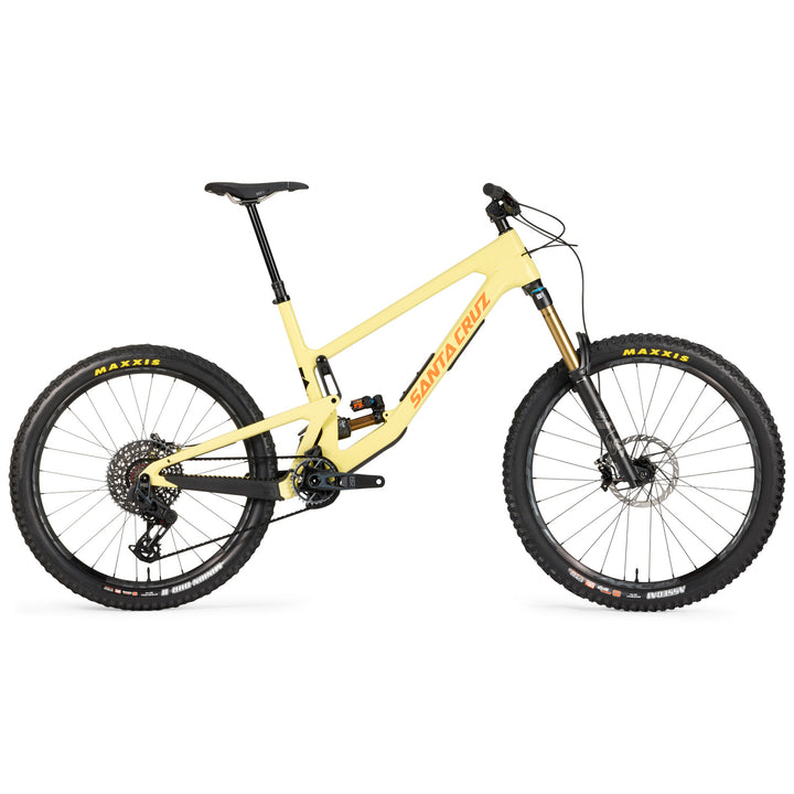 Santa Cruz Nomad 6 CC X0 AXS Complete Mountain Bike 2024 Gloss Marigold Yellow
