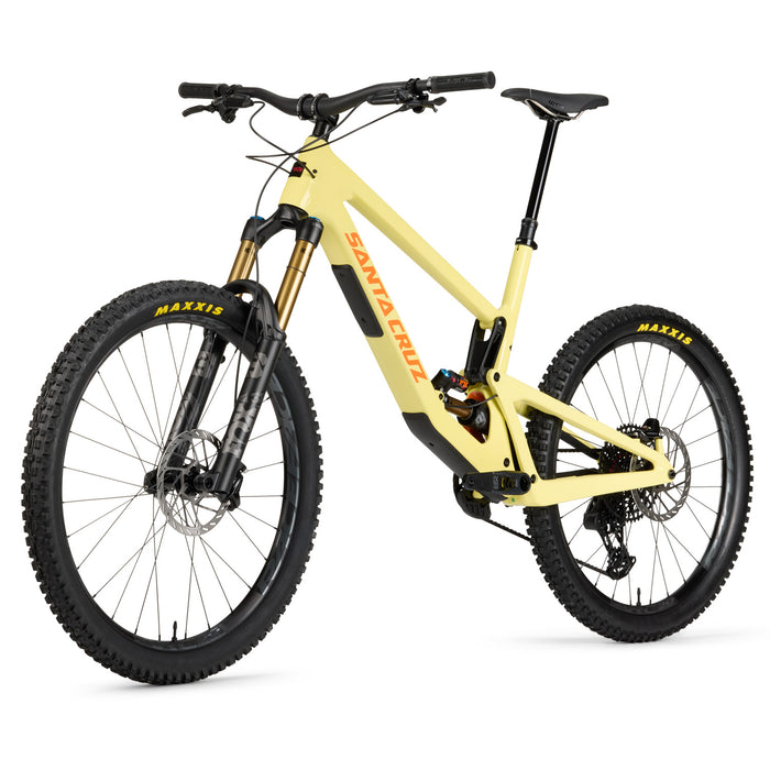 Santa Cruz Nomad 6 CC X0 AXS Complete Mountain Bike 2024 Gloss Marigold Yellow