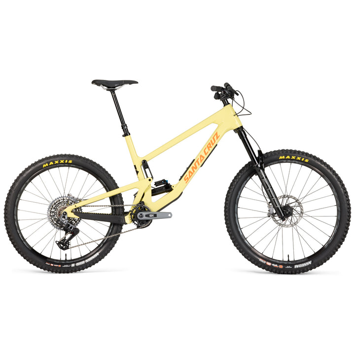 Santa Cruz Nomad 6 C GX AXS Complete Mountain Bike 2024 Gloss Marigold Yellow