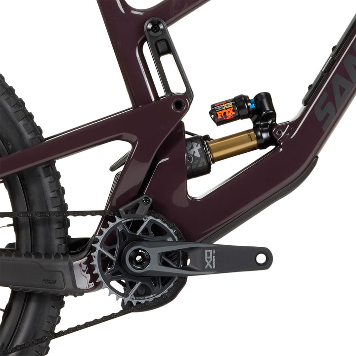 Santa Cruz Nomad 6 CC X0 AXS Reserve Complete Mountain Bike 2025 Gloss Stormbringer Purple