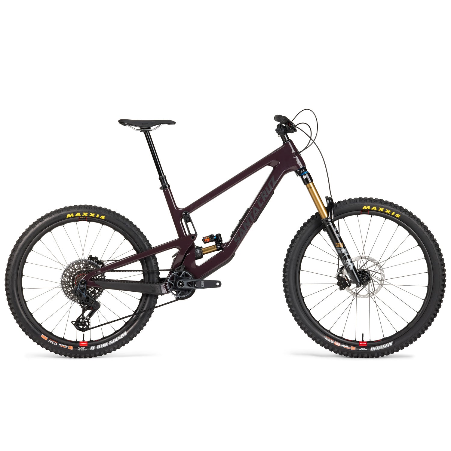 SANTA CRUZ (ソイビーン）5.6 Santa Cruz Nomad 6 CC X0 AXS Reserve Complete Mountain Bike 2025 – evo