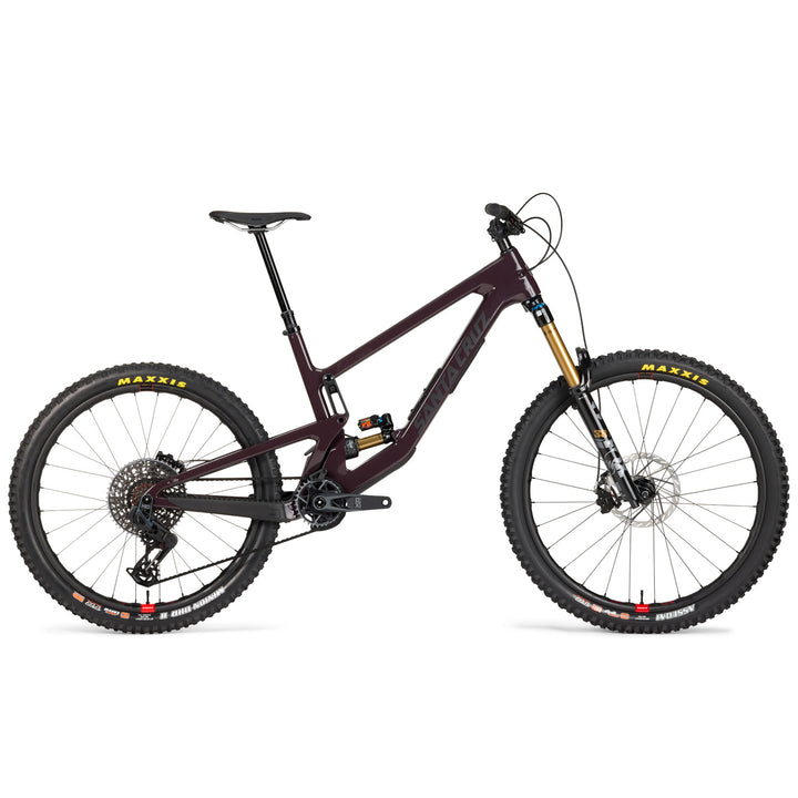 Santa Cruz Nomad 6 CC X0 AXS Reserve Complete Mountain Bike 2025 Gloss Stormbringer Purple