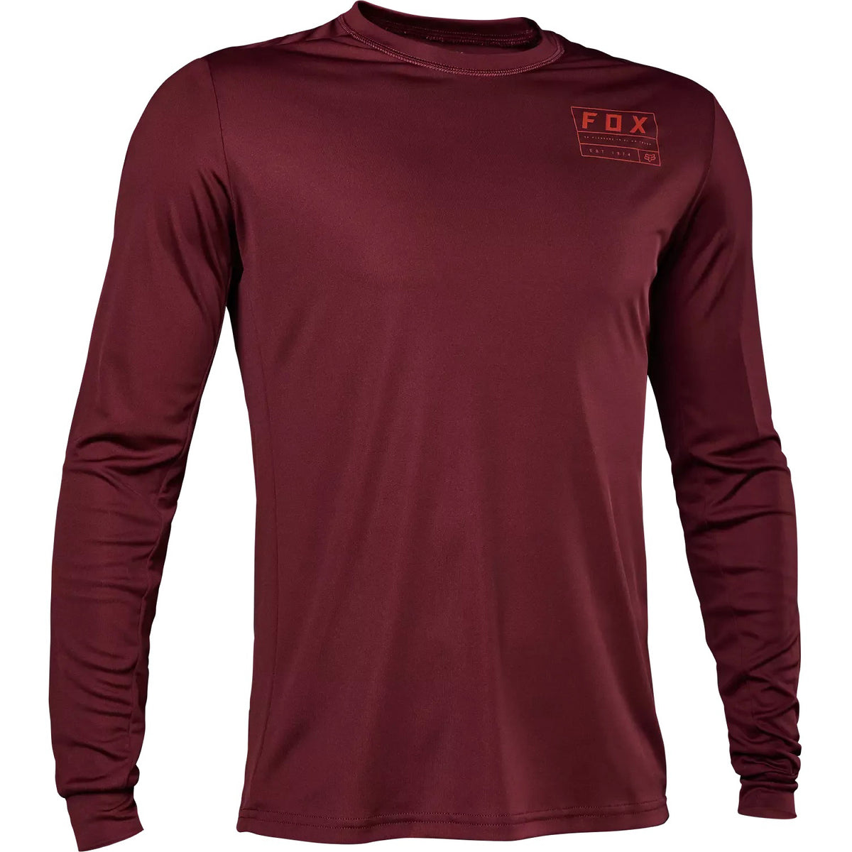 Fox Racing Ranger Swath Long-Sleeve Jersey Dark Maroon