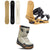 Arbor Element Decon Snowboard + Spruce Snowboard Bindings + thirtytwo Shifty Boa Snowboard Boots 2026