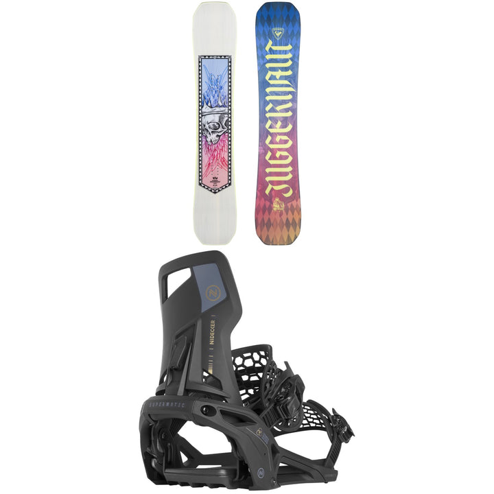 Rossignol Juggernaut Snowboard + Nidecker Supermatic Snowboard Bindings 2025