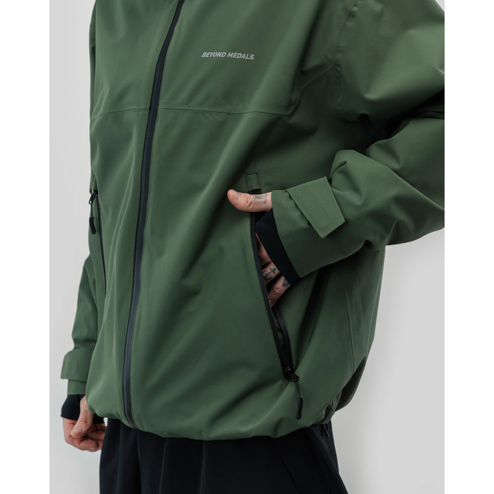 Beyond Medals Park Jacket - Men's D.Green