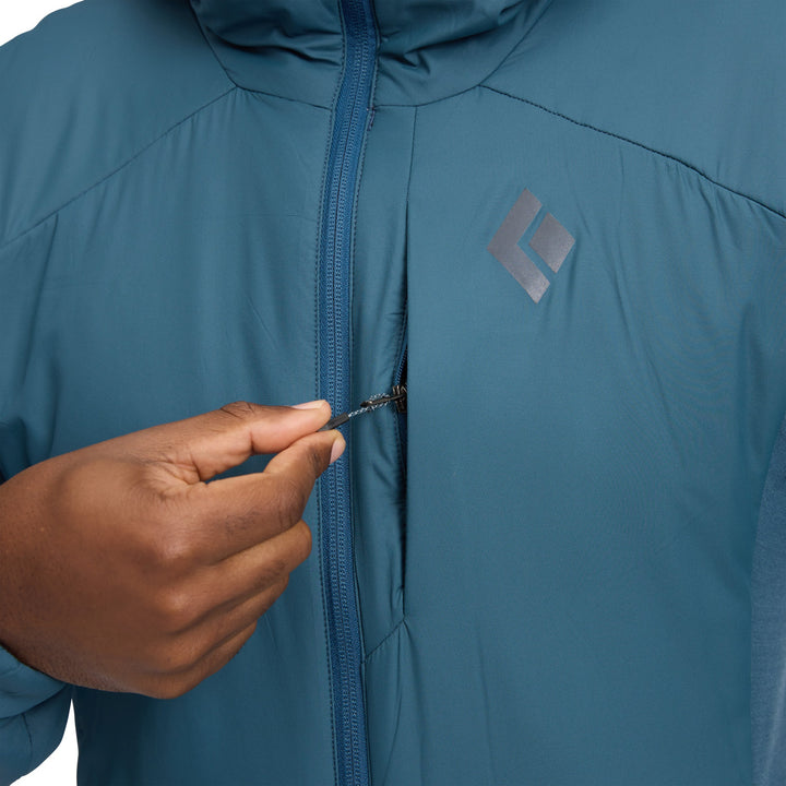 Black Diamond First Light Stretch Hoodie - Men's Midnight Blue
