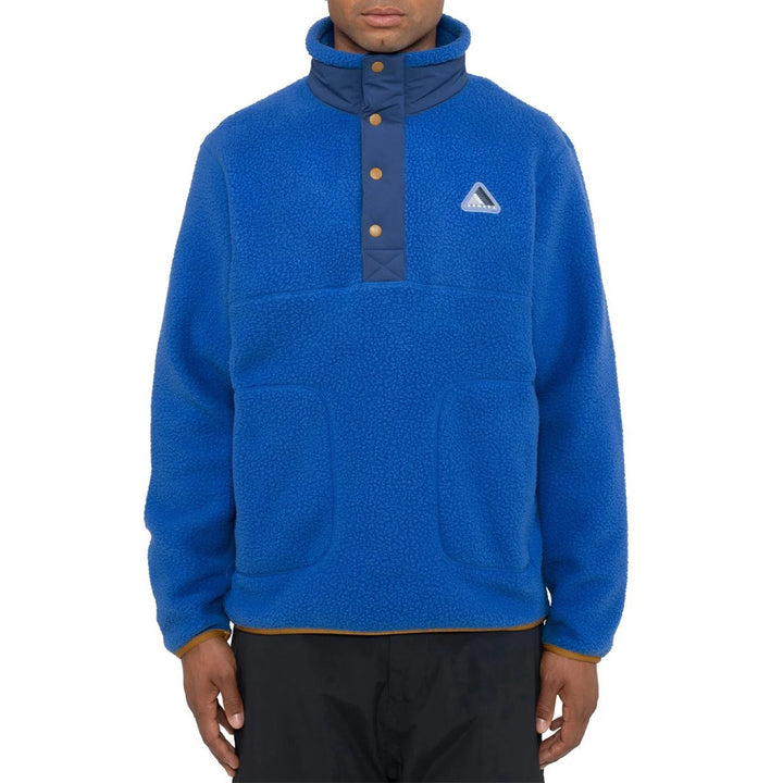 Armada Kenlem Fleece Popover - Unisex Dazzler/Navy
