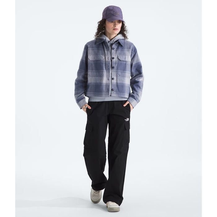 The North Face Valley Flannel Shirt - Women's Twilight Galaxy TNF Shadow Plaid