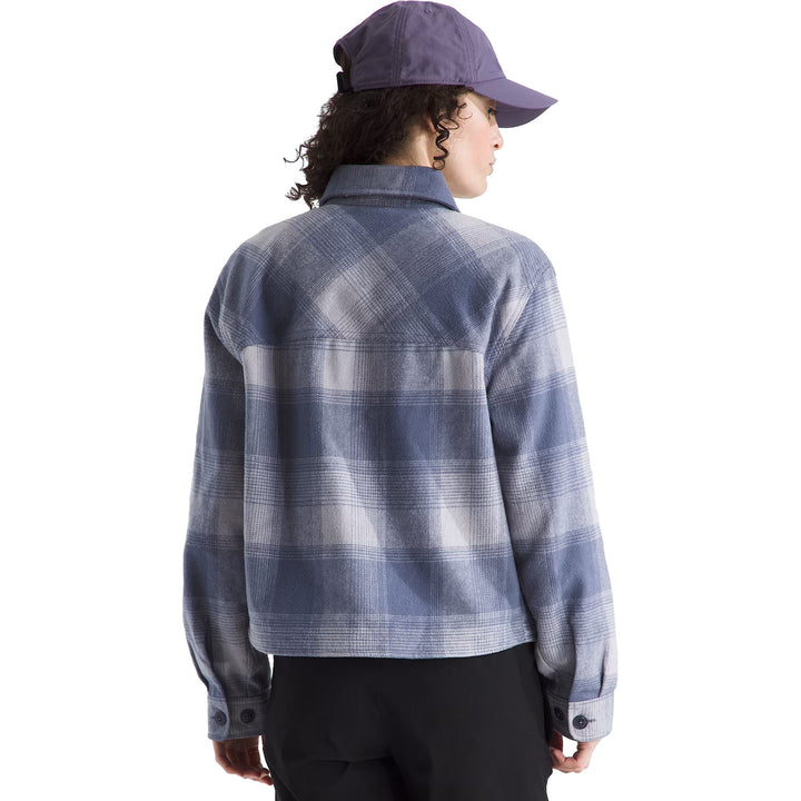 The North Face Valley Flannel Shirt - Women's Twilight Galaxy TNF Shadow Plaid