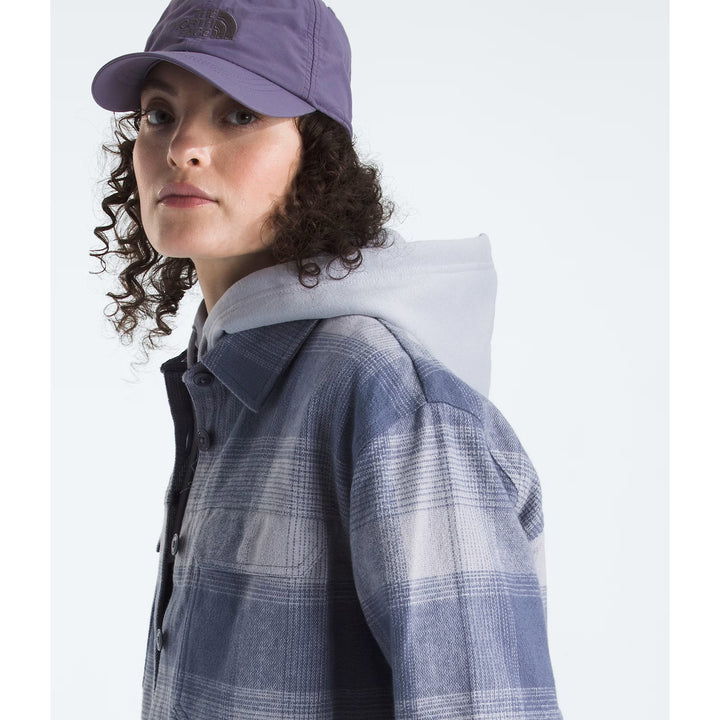 The North Face Valley Flannel Shirt - Women's Twilight Galaxy TNF Shadow Plaid