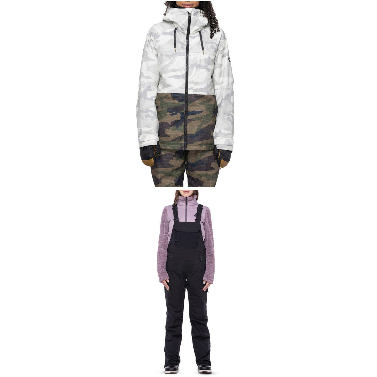 686 Athena Insulated Jacket + Black Magic Insulated Bibs - Women's 2024