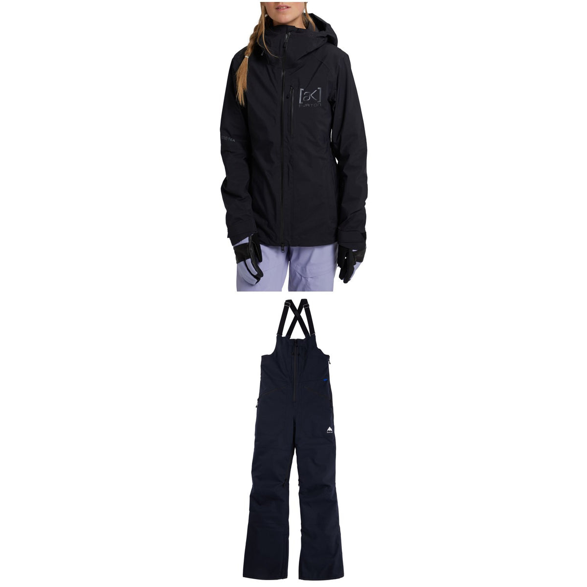 Burton AK 2L GORE-TEX Upshift Jacket + Reserve Stretch Bibs - Women's 2024
