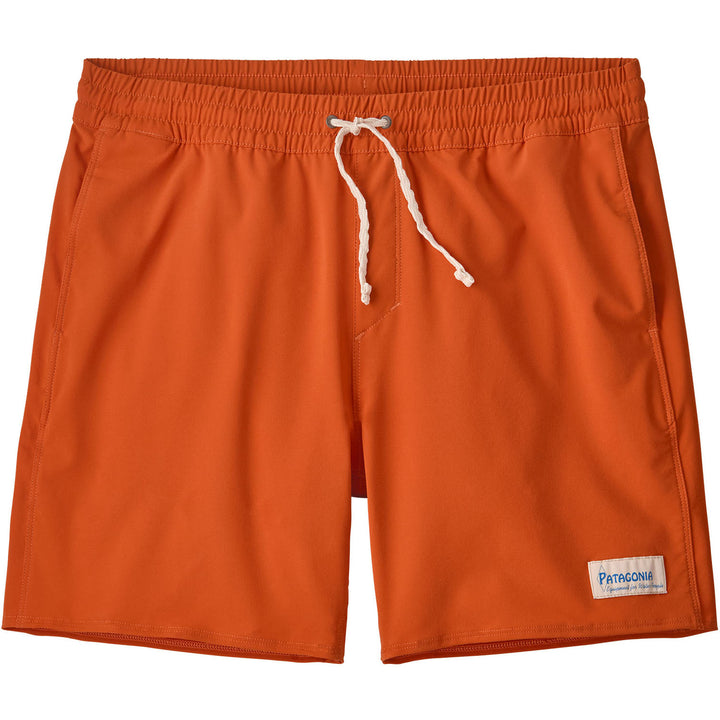 Patagonia Hydropeak Volley 16" Shorts - Men's Coal Orange