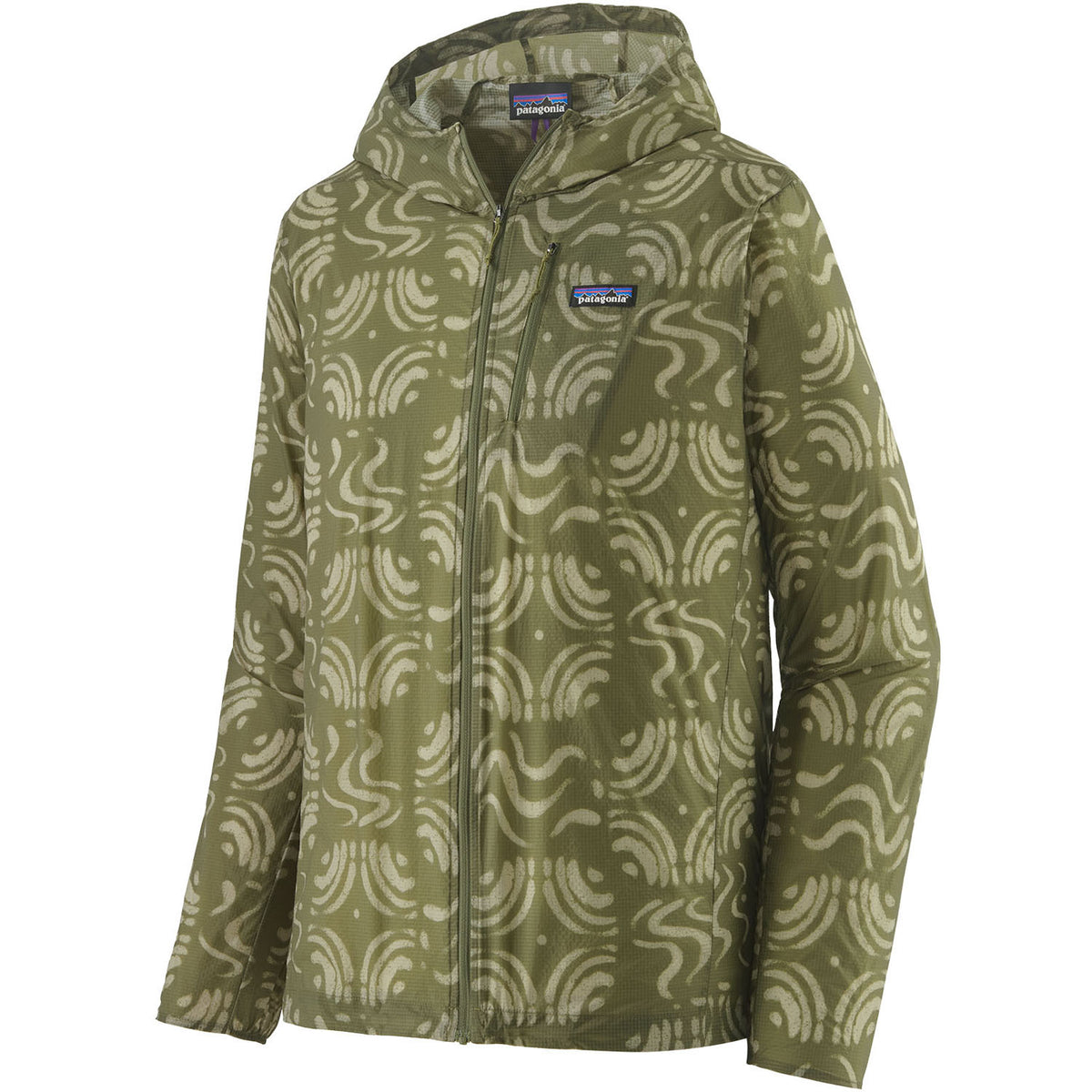 Patagonia Houdini Jacket - Men's Sand Waves: Caper Green