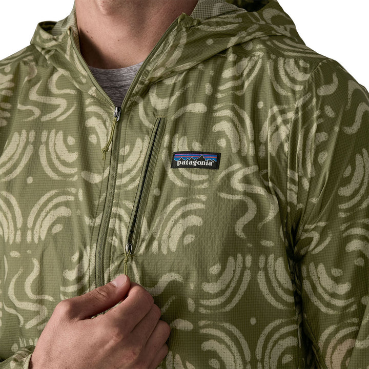 Patagonia Houdini Jacket - Men's Sand Waves: Caper Green
