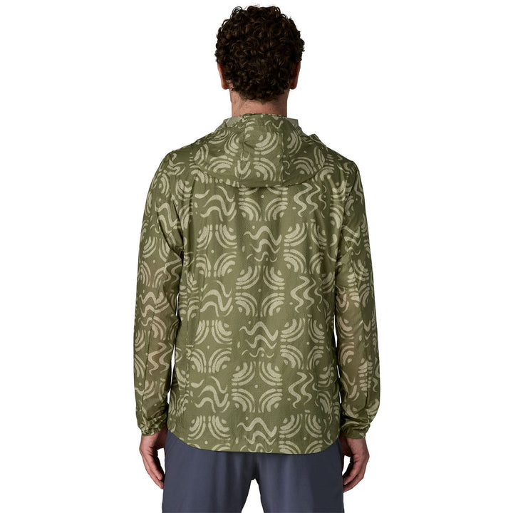 Patagonia Houdini Jacket - Men's Sand Waves: Caper Green