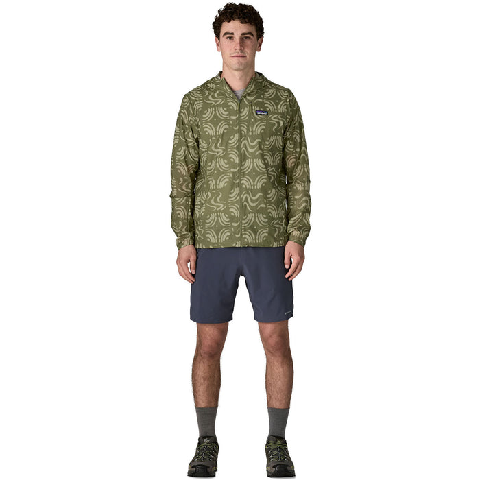 Patagonia Houdini Jacket - Men's Sand Waves: Caper Green
