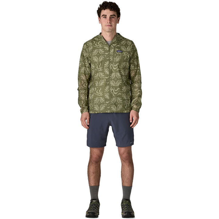 Patagonia Houdini Jacket - Men's Sand Waves: Caper Green
