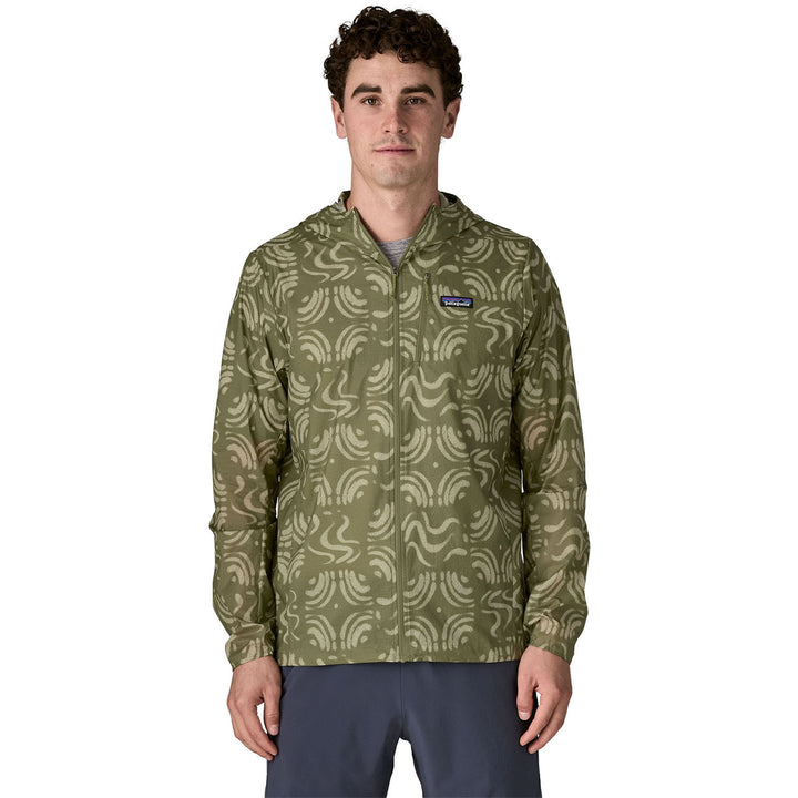 Patagonia Houdini Jacket - Men's Sand Waves: Caper Green