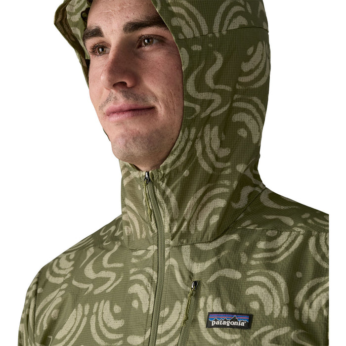Patagonia Houdini Jacket - Men's Sand Waves: Caper Green