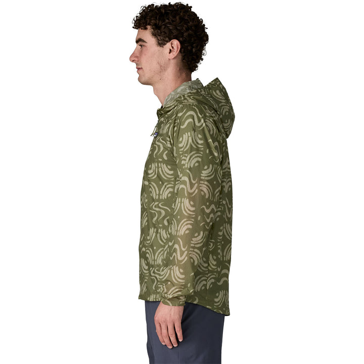 Patagonia Houdini Jacket - Men's Sand Waves: Caper Green