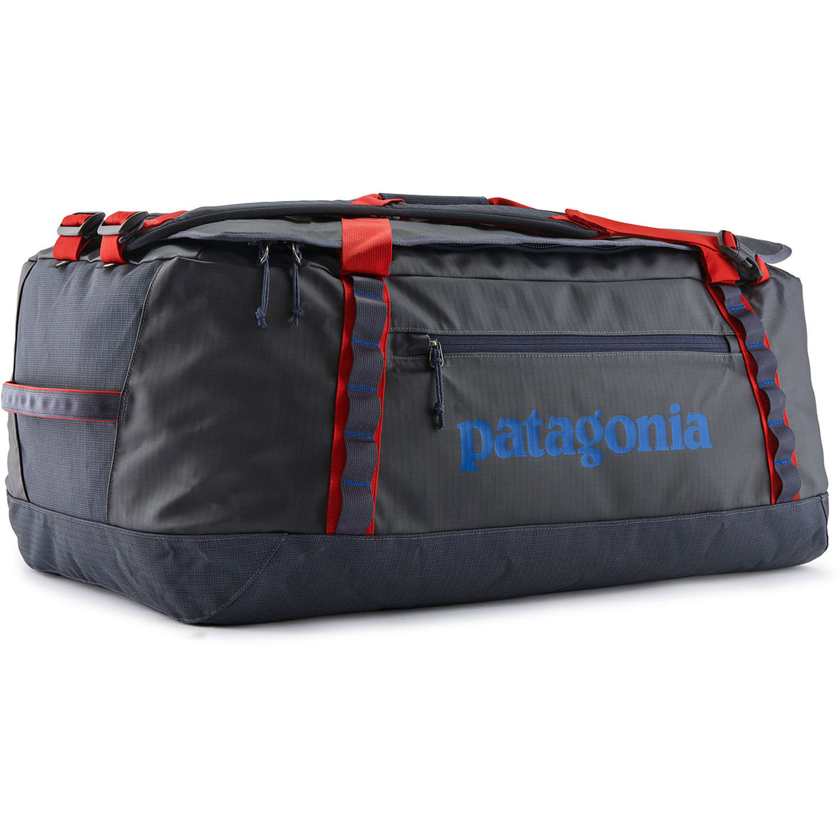 Patagonia Black Hole 70L Duffel Bag Smolder Blue w/Amanita Red
