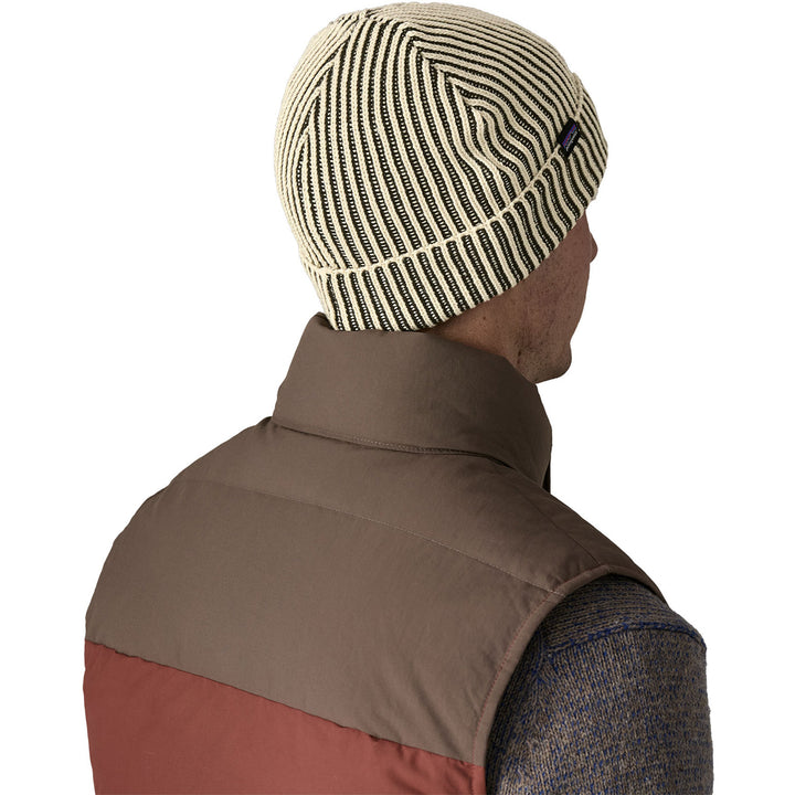 Patagonia Fishermans Rolled Beanie Contrast Stripe/Black
