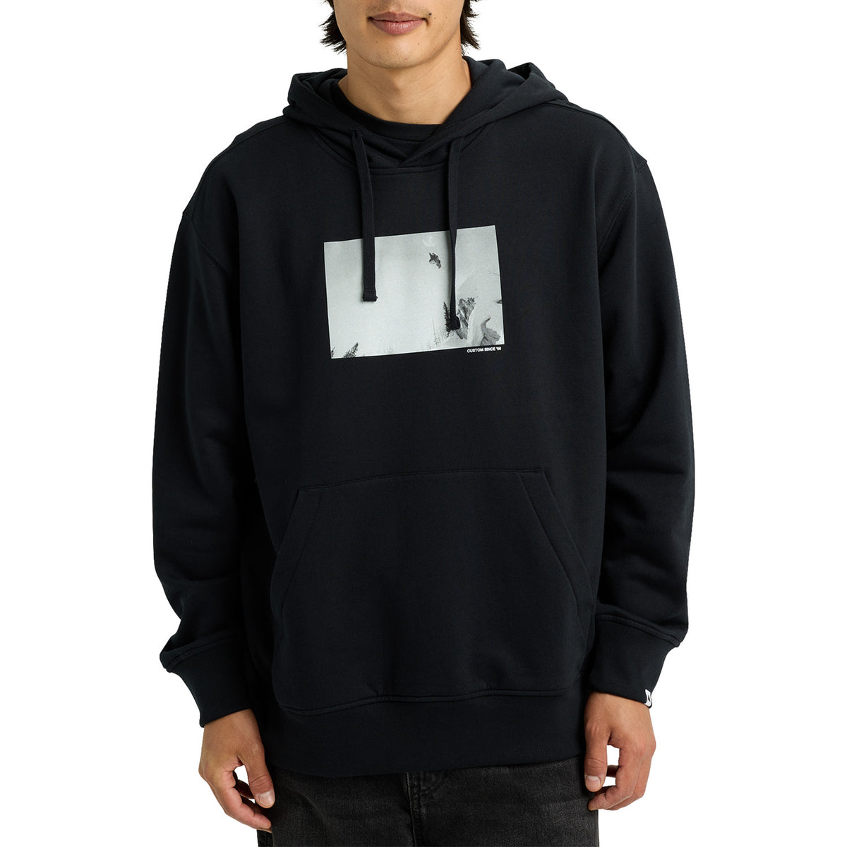 Burton Custom 30th Anniversary Pullover - Unisex True Black