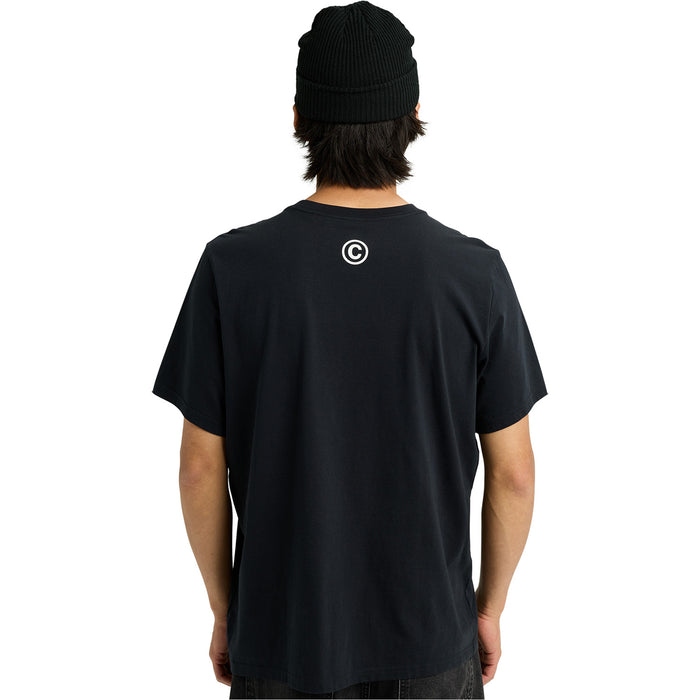 Burton Custom 30th Anniversary Short Sleeve T-Shirt - Unisex True Black